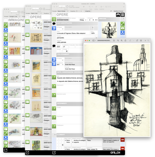 Foundation Aldo Rossi, The interface of the Digital Archive was revised in 2024, with the database table windows being modified and enhanced to accommodate the addition of new information and to make their management much more intuitive and efficient. This allows users to access, view, and edit data with ease, without encountering unnecessary complexities.